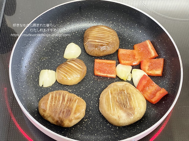 片岡護さんトマト煮込みハンバーグ14